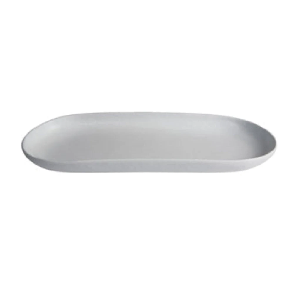 GET Enterprises PO303T 85-1/2 Oz Oval Platter with Resin Coating Aluminum Terracotta