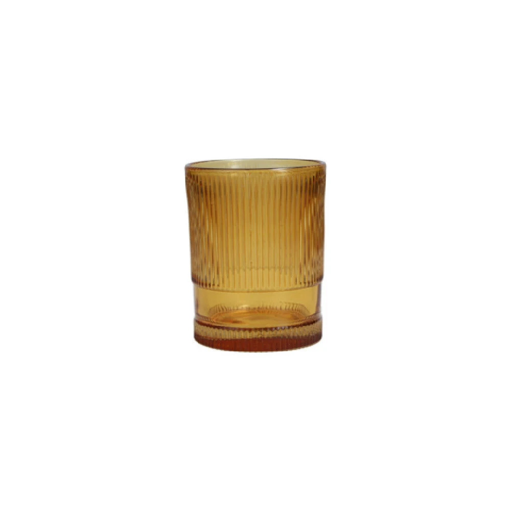 Fortessa NOHO.AMBER.03 12.85 Oz Iced Beverage Glass Amber 4 Packs