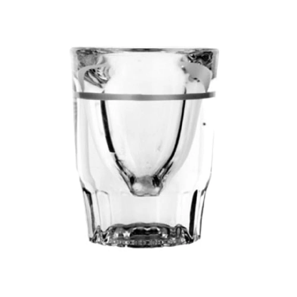 Anchor Hocking 5280/1612UL 1-1/4 Oz Fluted Whiskey Glass Clear Glass 72 Packs