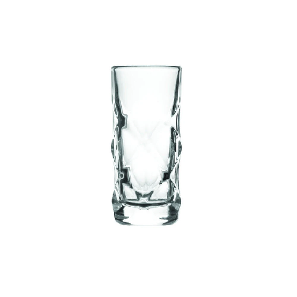 Hospitality Brands HGC02050-006 1.5 Oz. Clear Lead-Free Glass Shot Glass 6 Packs