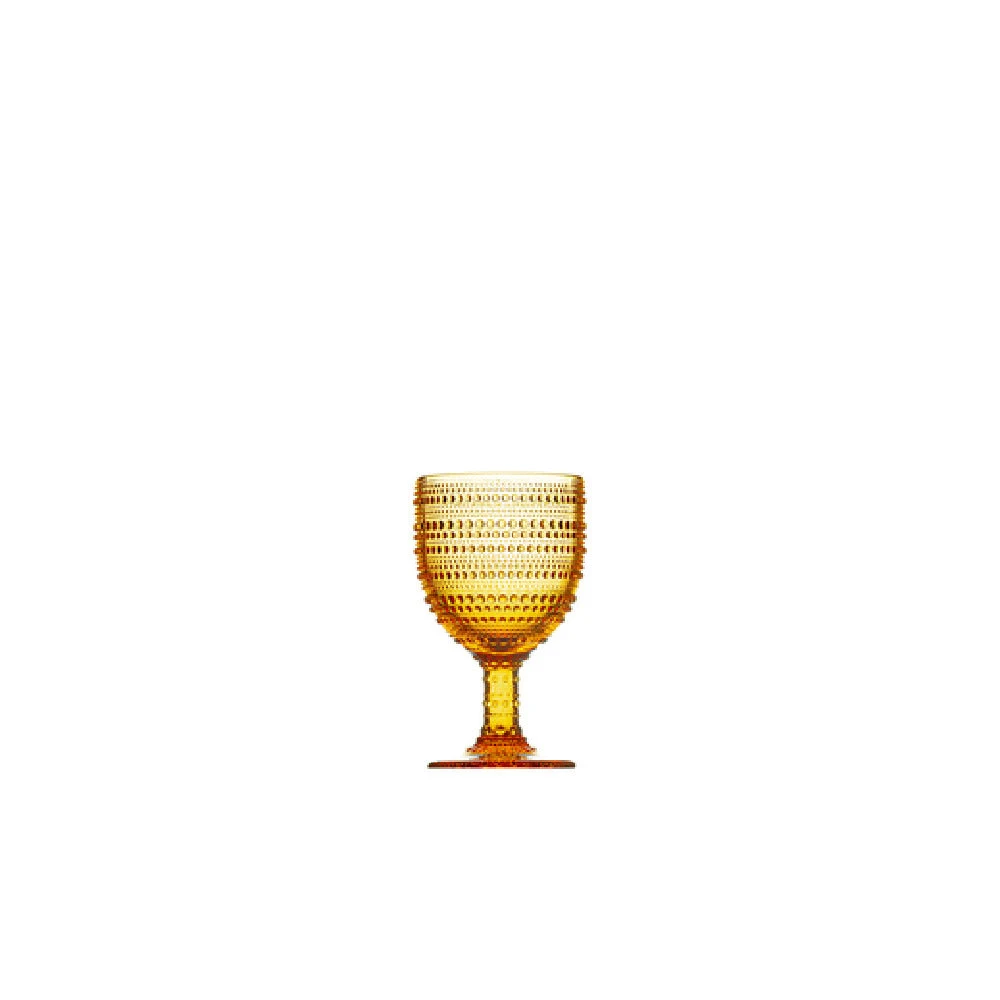 Hospitality Brands FG350001-016 11 Oz Amber Glass Goblet Packs of 16