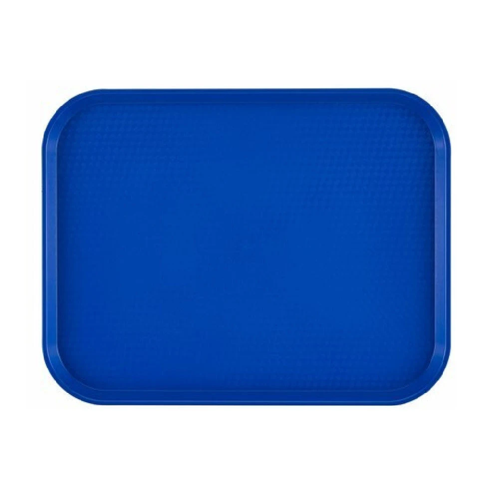 Stanton Trading FFT1014-BL 10-1/2 Inch Blue Fast Food Tray Polypropylene