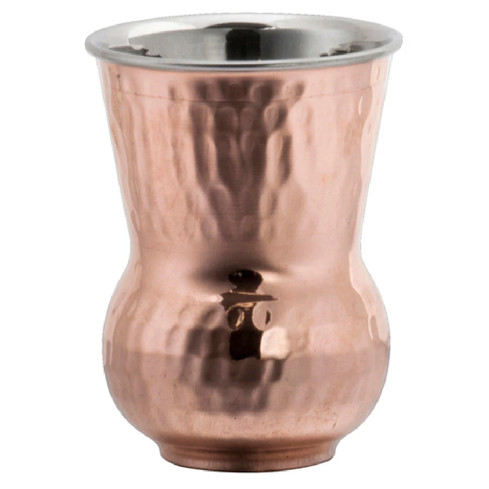 Steelite 7340MW003 12.5 Oz Copper Tumbler Stainless Steel Bar Tool