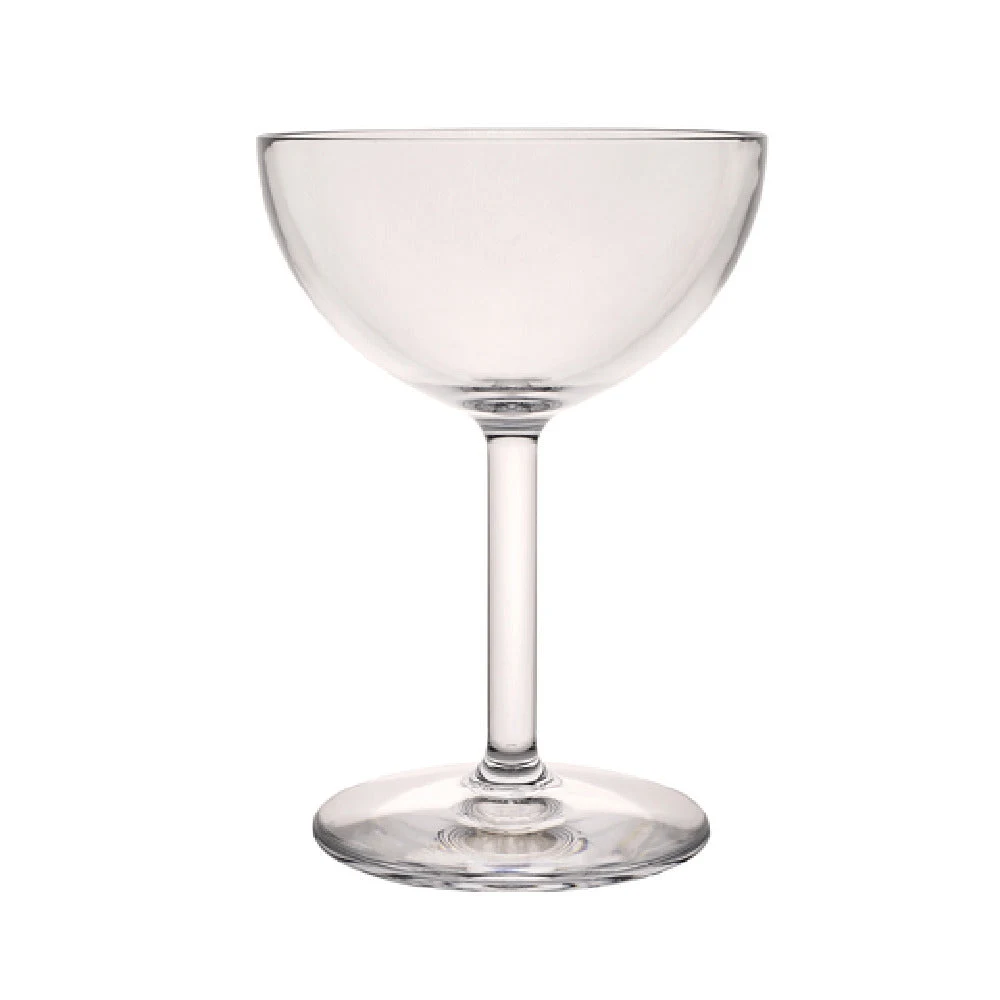 Steelite 7030DR016 8.0 Oz Coupe Wine Glass Clear Polycrystal 2 Dozen Packs