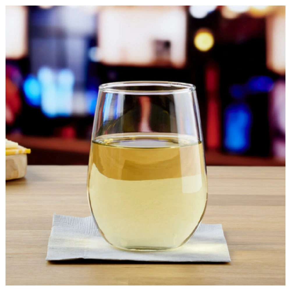 Buccaneer Container Corp 95141L20-DECO 15 Oz Glass Wine with Clear Finish