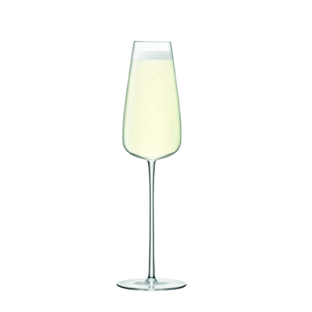 Hospitality Brands HGLWU08-002 11 Oz Champagne Glass Handmade Ultra Fine Crystal