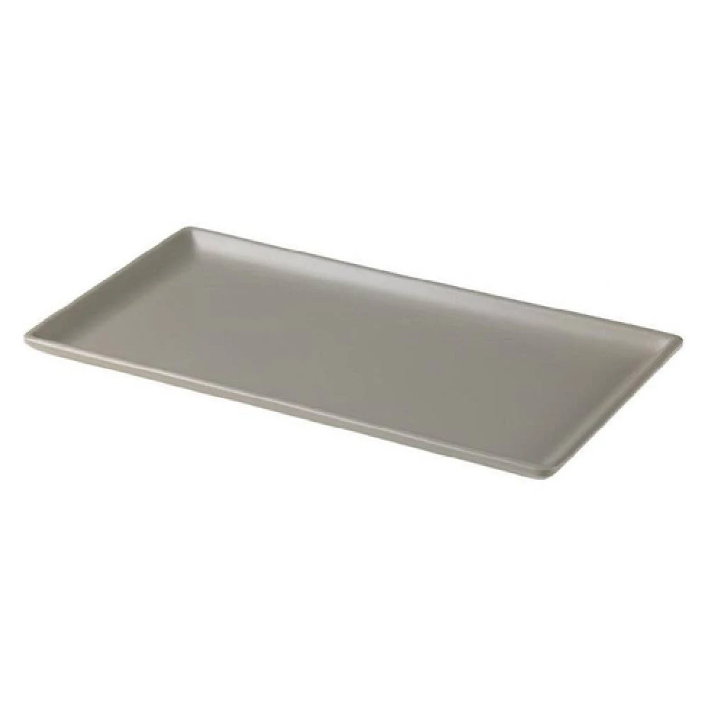 Tableware Solutions USA T8501 11 Inch Serving Display Tray Dishwasher Safe Melamine Light Grey