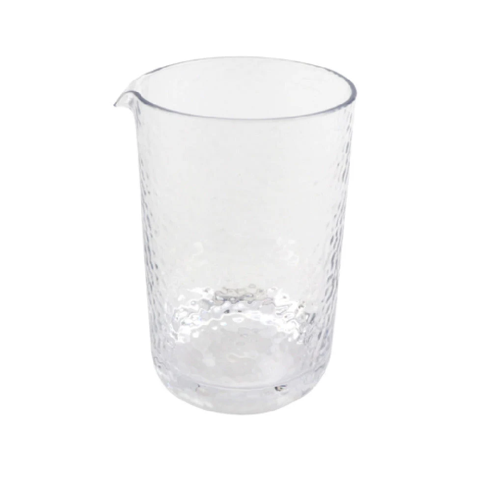 GET Enterprises MB-20-CL 20 Oz Mixing Glass Clear Durable Plastic 2 Dozen Packs