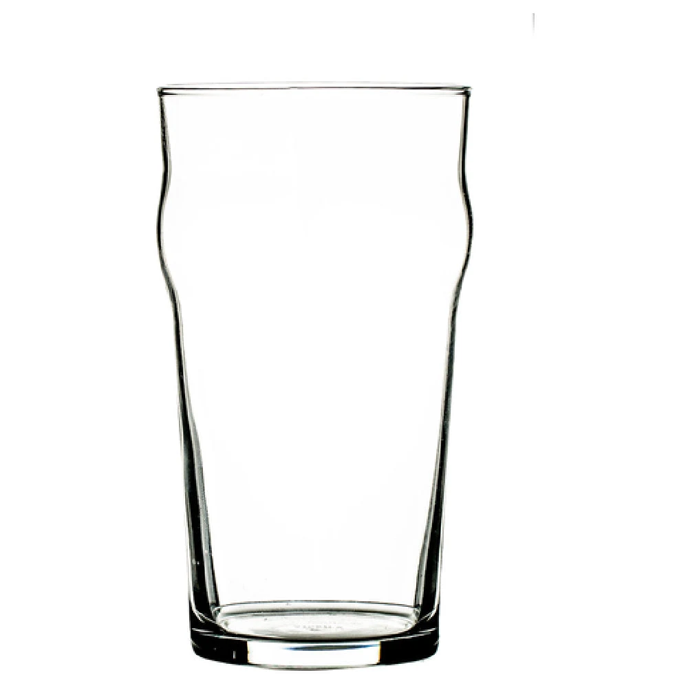 Hospitality Brands HGV4385-012 20 Oz Beer Nonic Glass Fully Tempered Clear