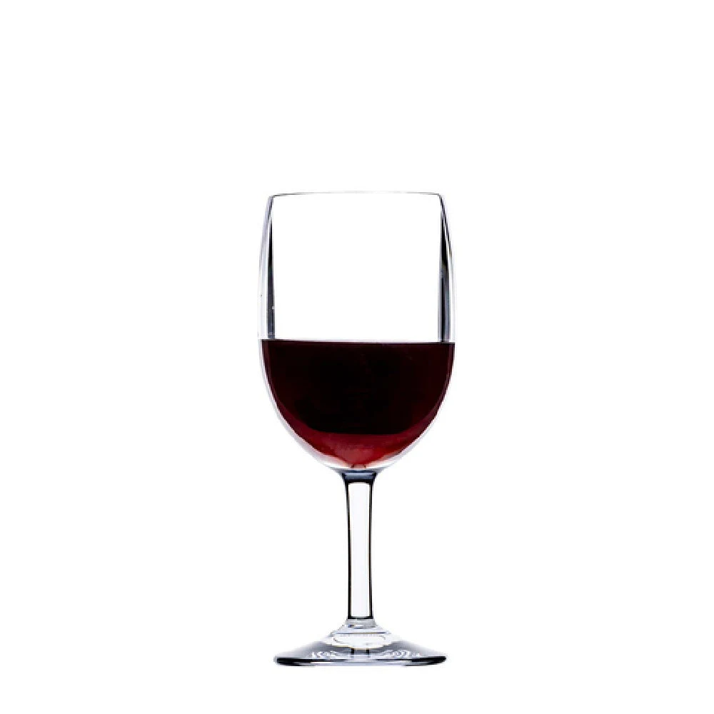 Hospitality Brands HUS045-012 13 Oz Unbreakable Wine Glass Clear Polycarbonate with Dishwasher Safe