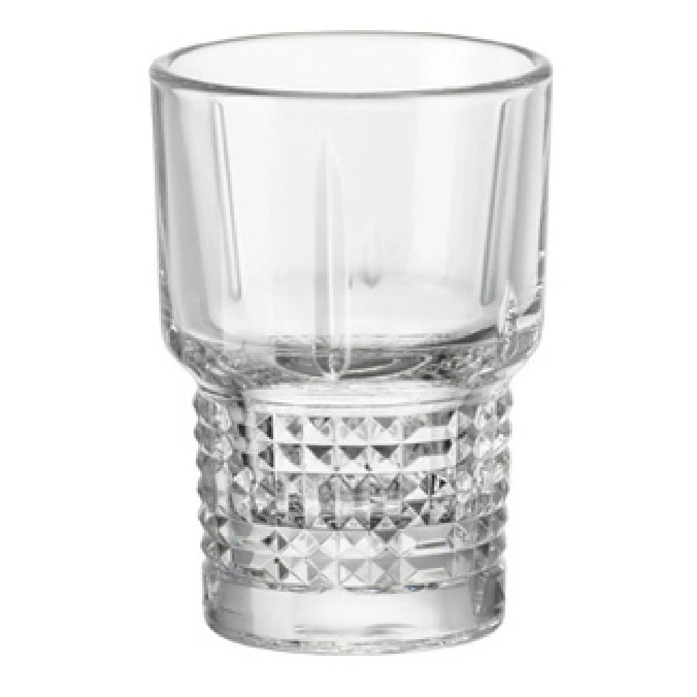 Steelite 49170Q907 2.5 Oz Shot Glass Soda Lime 2.125 Inch to 3.125 Inch