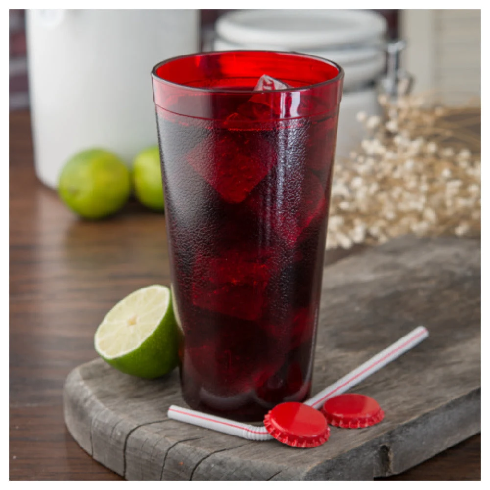 Buccaneer Container Corp 522010-36CT (Buccaneer) Pebble Tumblers 20 Oz. Ruby
