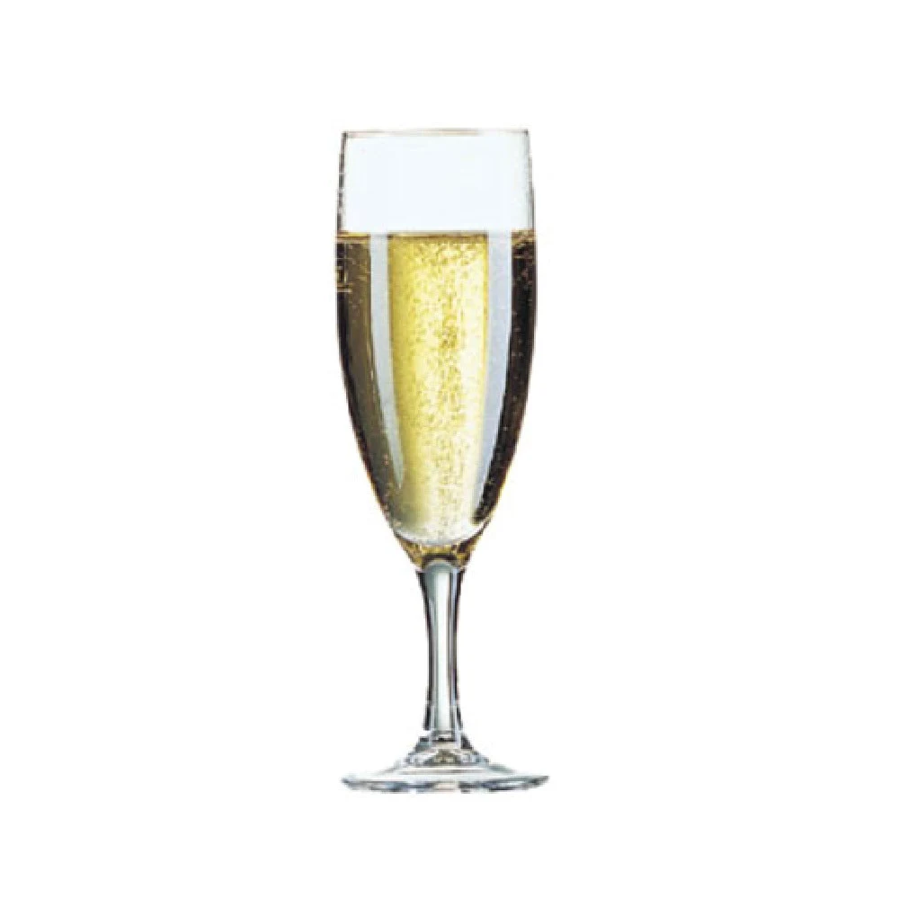 Arc Cardinal 56416 4.5 Oz Flute Champagne Glass Soda Lime Glass Bundle 48 Packs