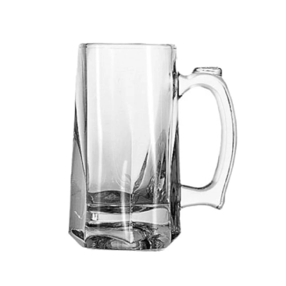 Anchor Hocking 1170U 10 Oz Clear Beer Tankard Glass Clarisse 12 Packs