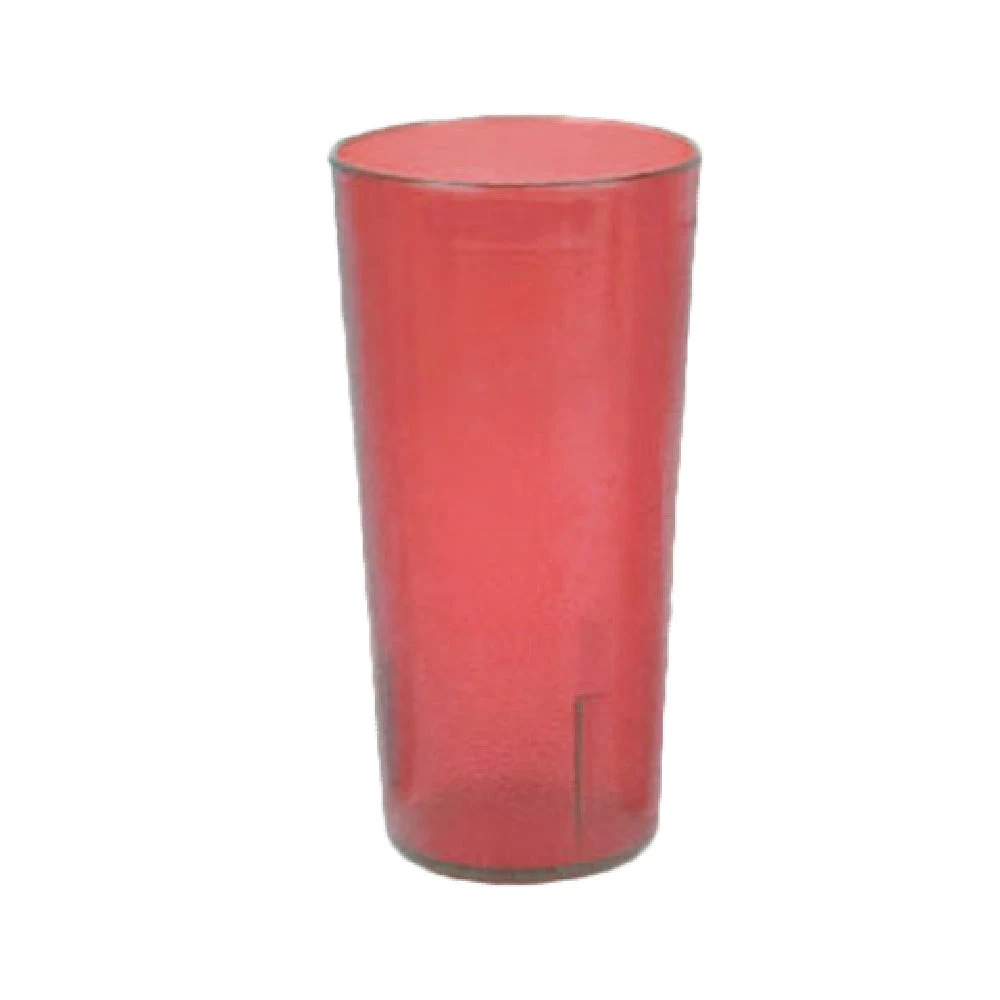 Thunder Group PLTHTB032TR 32 Oz Plastic Tumbler with Textured Red Finish