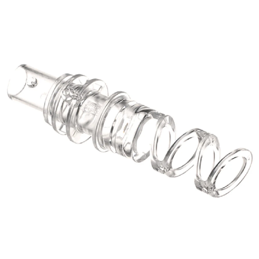 Server Products SER07507 1 3/8 Inch Connector Anti Choke Off Clear Plastic