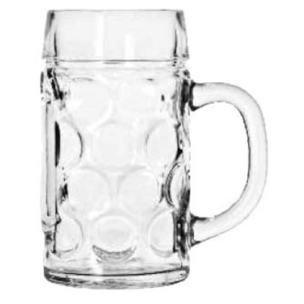 Libbey 12029521 21-1/4 Oz. Mug Glass Clear with Handle 12 Packs