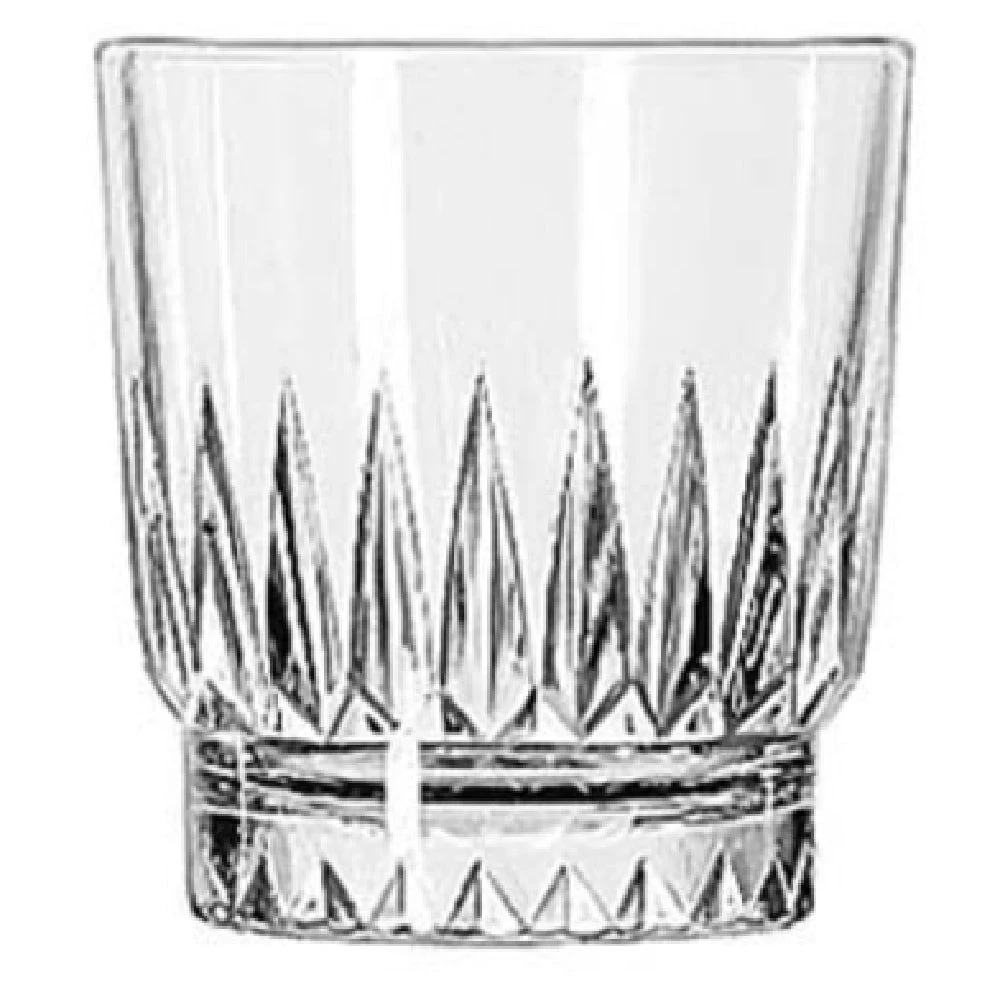 Libbey 15454 8 Oz Rocks Glass DuraTuff Glass for Cocktails and Spirits