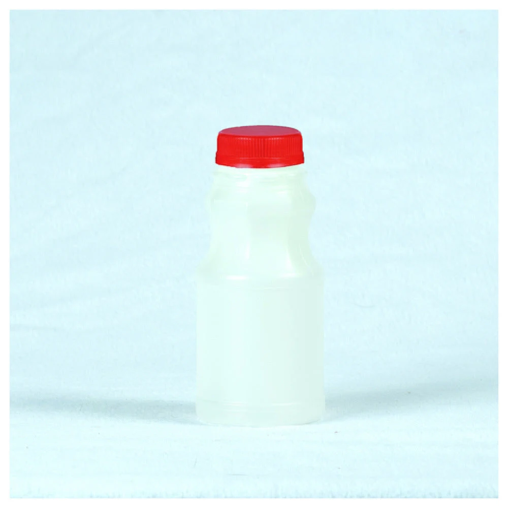 Buccaneer Container Corp 2150008030 8 Oz Juice Bottles with Red Lids