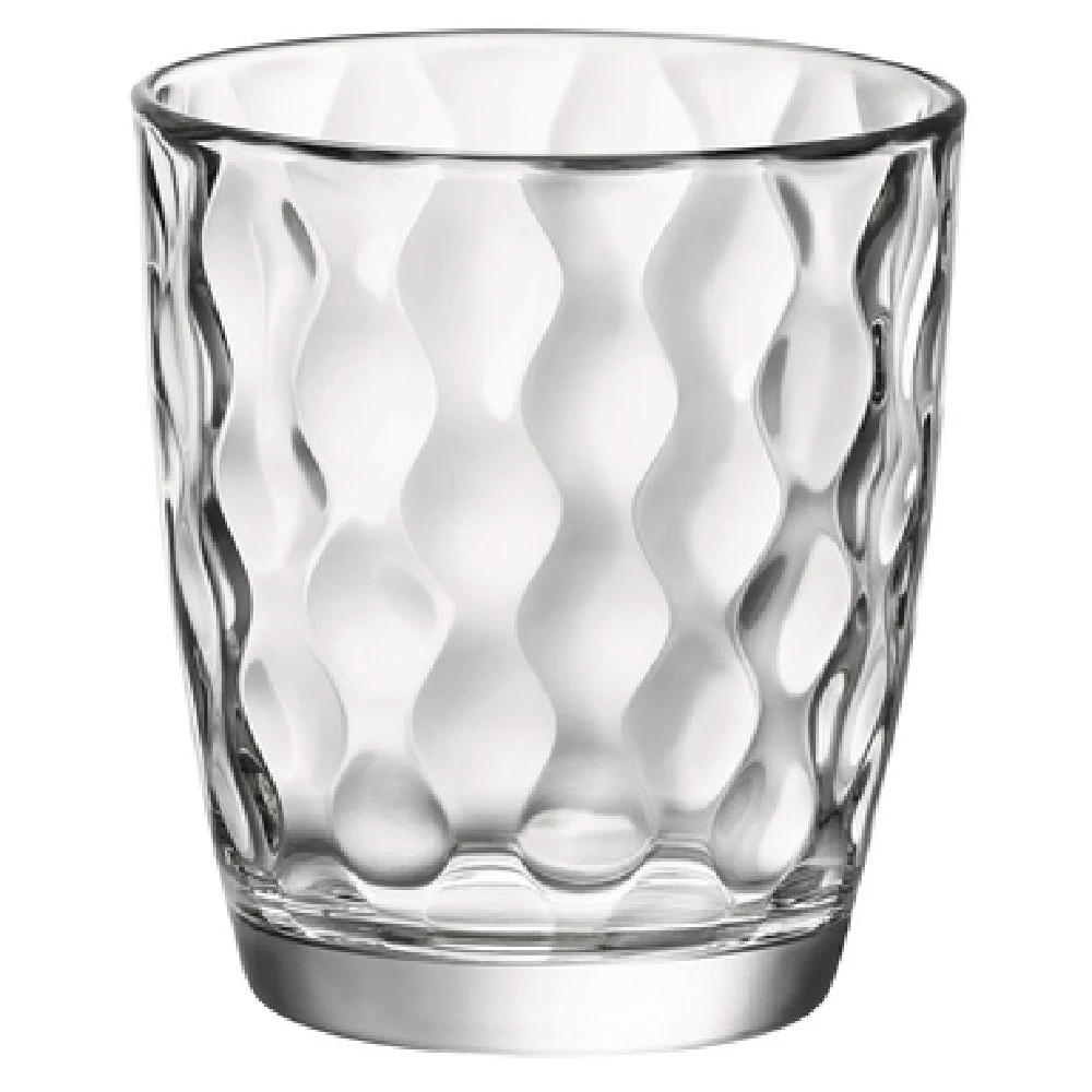 Steelite 49145Q183 13.25 Oz Double Old Fashion Soda Lime Glass 3.5 Inch