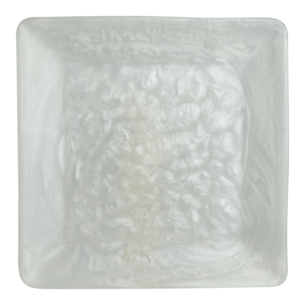 Steelite KMK2800SH 12-1/8 Inch Square Tray Resin Shell Commercial Display