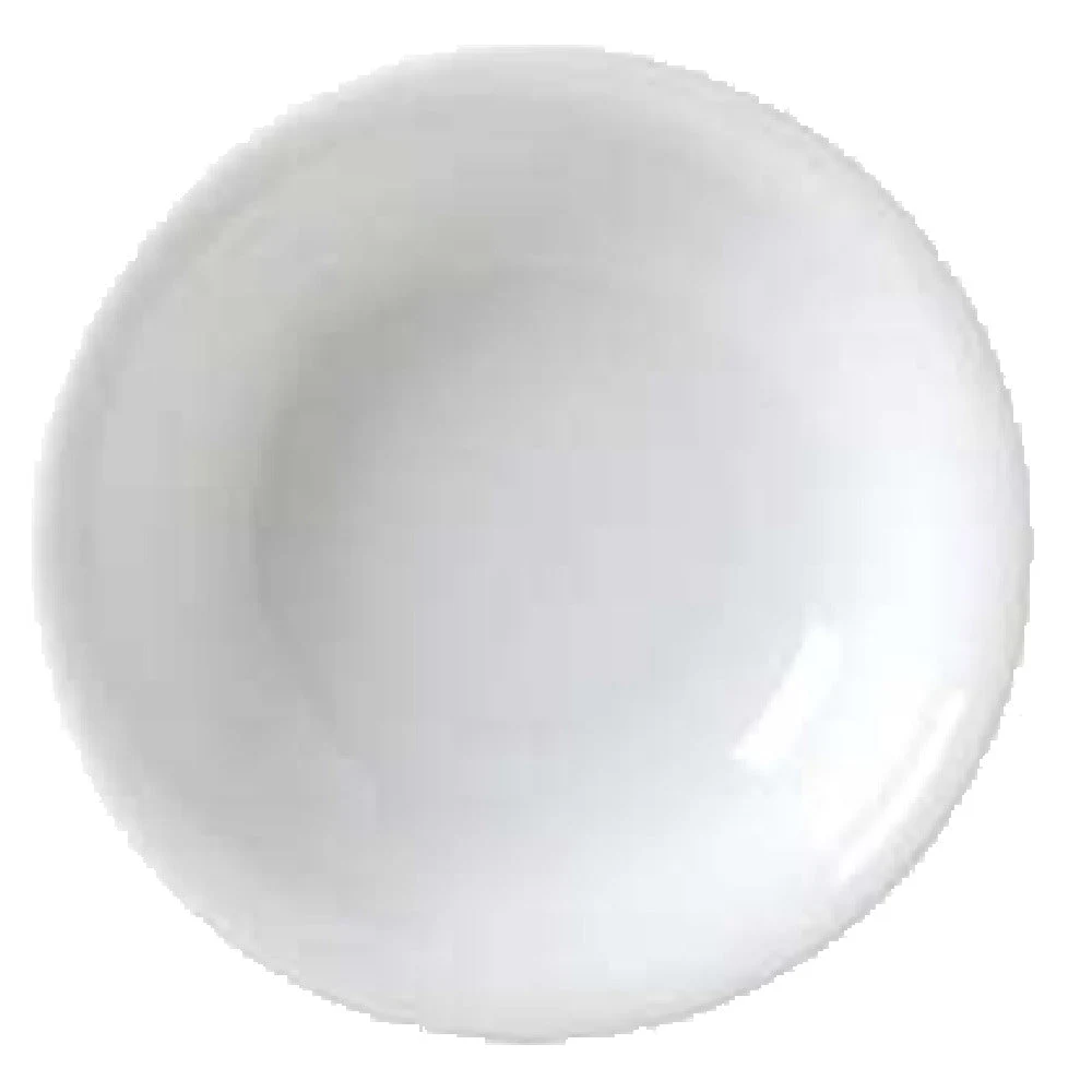 Vertex China AL-75 12 Oz Salad Bowl Round Porcelain Bright White 5-1/2 Inch