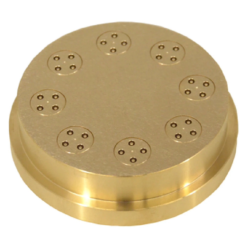 Omcan 13259 3mm Bucatini Pasta Die Brass with High Precision - Pasta Die