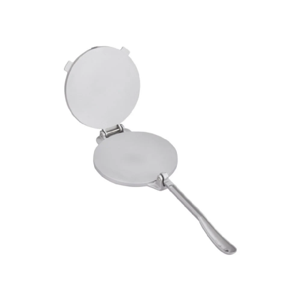 CAC China ALTP-8 8 Inch Diameter Manual Tortilla Press Non-stick Aluminum