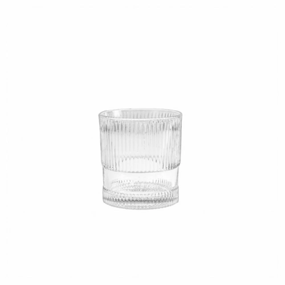 Fortessa NOHO.CLEAR.04 9.85 Oz Double Old Fashioned Glass Clear 4 Packs