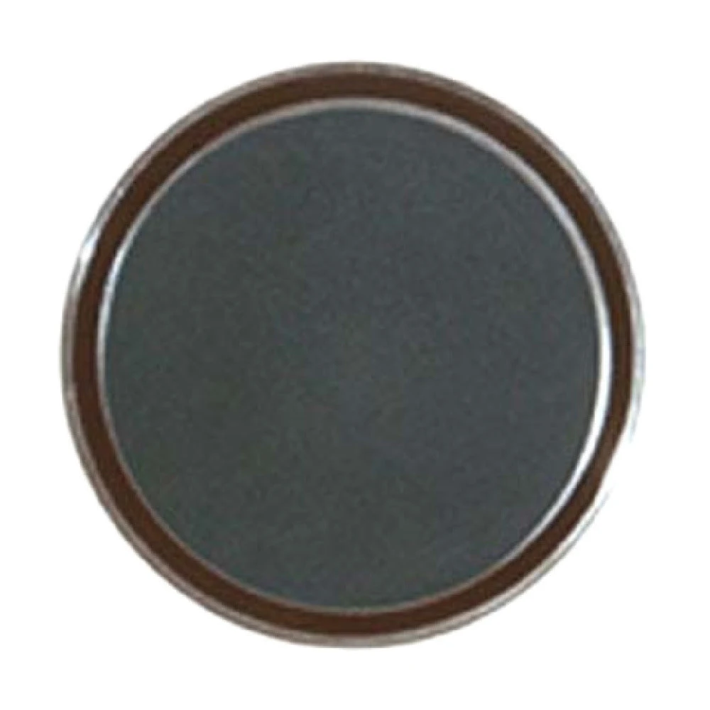 GET Enterprises RCT-16-NS 16 Inch Round Non-Skid Serving Tray Melamine Black Brown