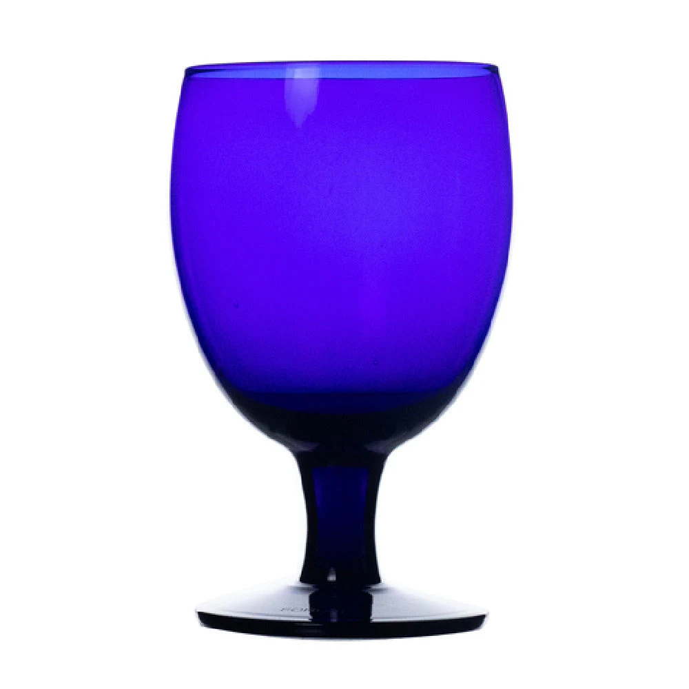 Hospitality Brands FG-G03-COBALT BLUE 12 Oz Handmade All Purpose Glass Cobalt Blue