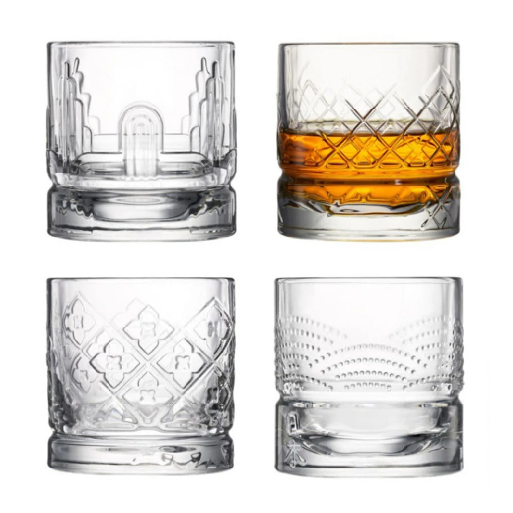 La Rochere North America 642701 10oz Clear Lead Free Whiskey Tumbler with Durable Design