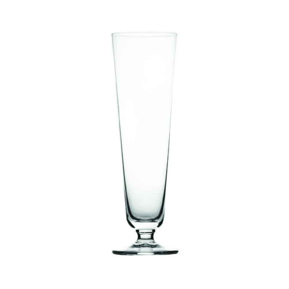 Hospitality Brands HGR47934-006 13.25 oz Lead-Free Crystal Footed Pilsner Glass