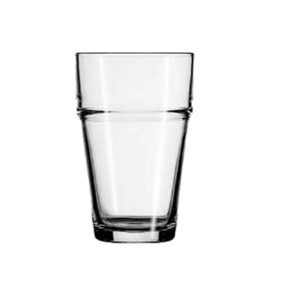 Anchor Hocking 73014 14 Oz Beverage Glass Stackable Clear Glass