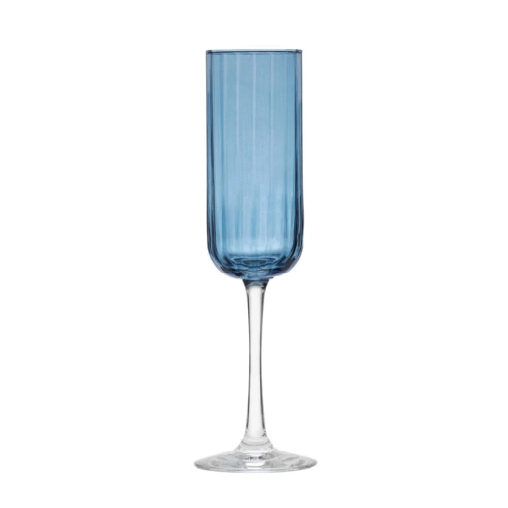 Libbey 7403/AK1K2K 7.5 Oz Sapphire Flute Glass Beverage Vessel