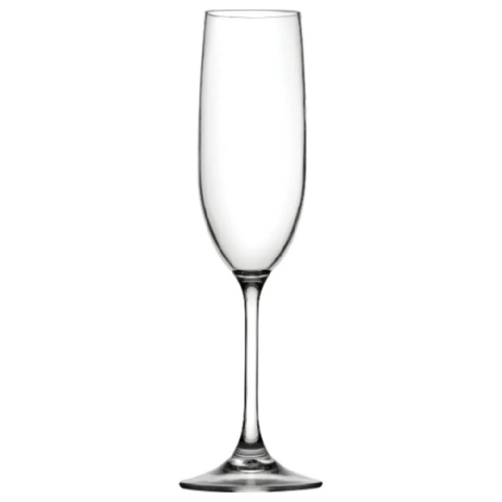 Hospitality Brands HG0835-012 8 Oz Unbreakable Flute Polycarbonate - Glass