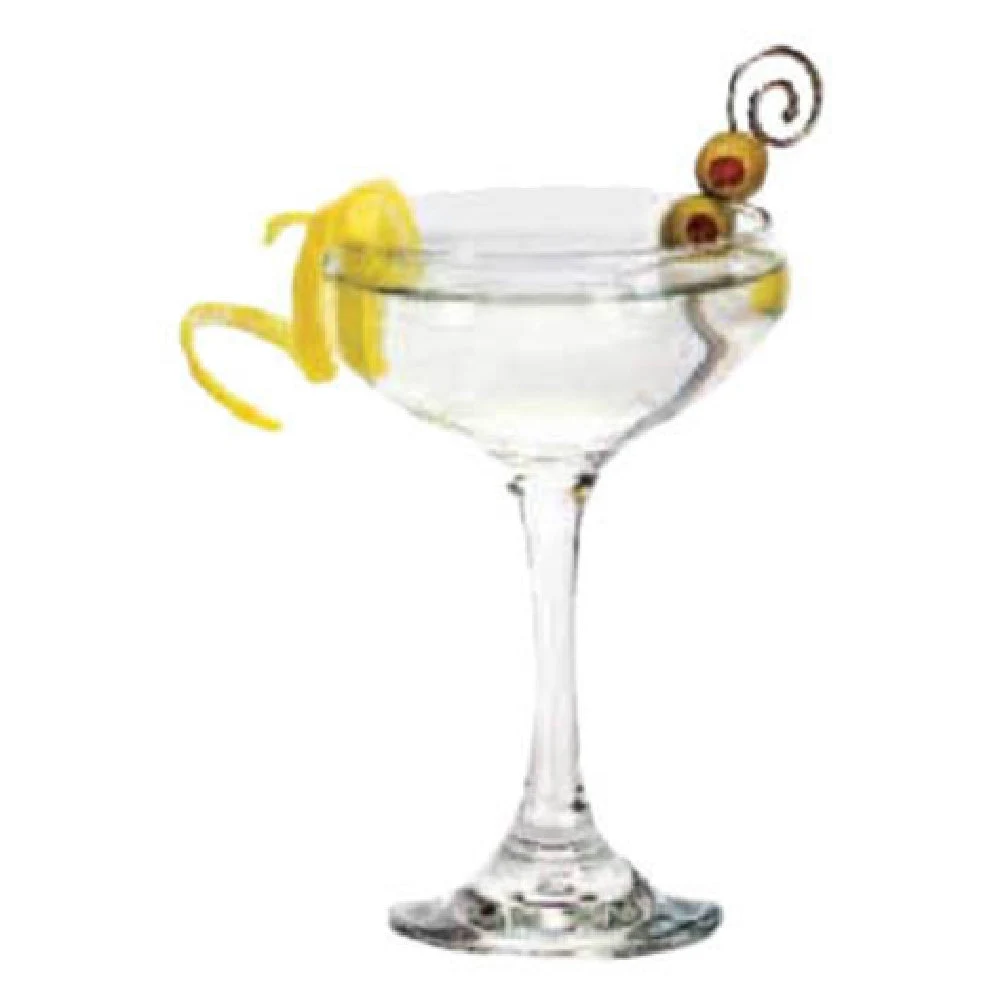 Libbey 3055 8-1/2 Oz Coupe Glass with Safedge Rim and Foot Guarantee