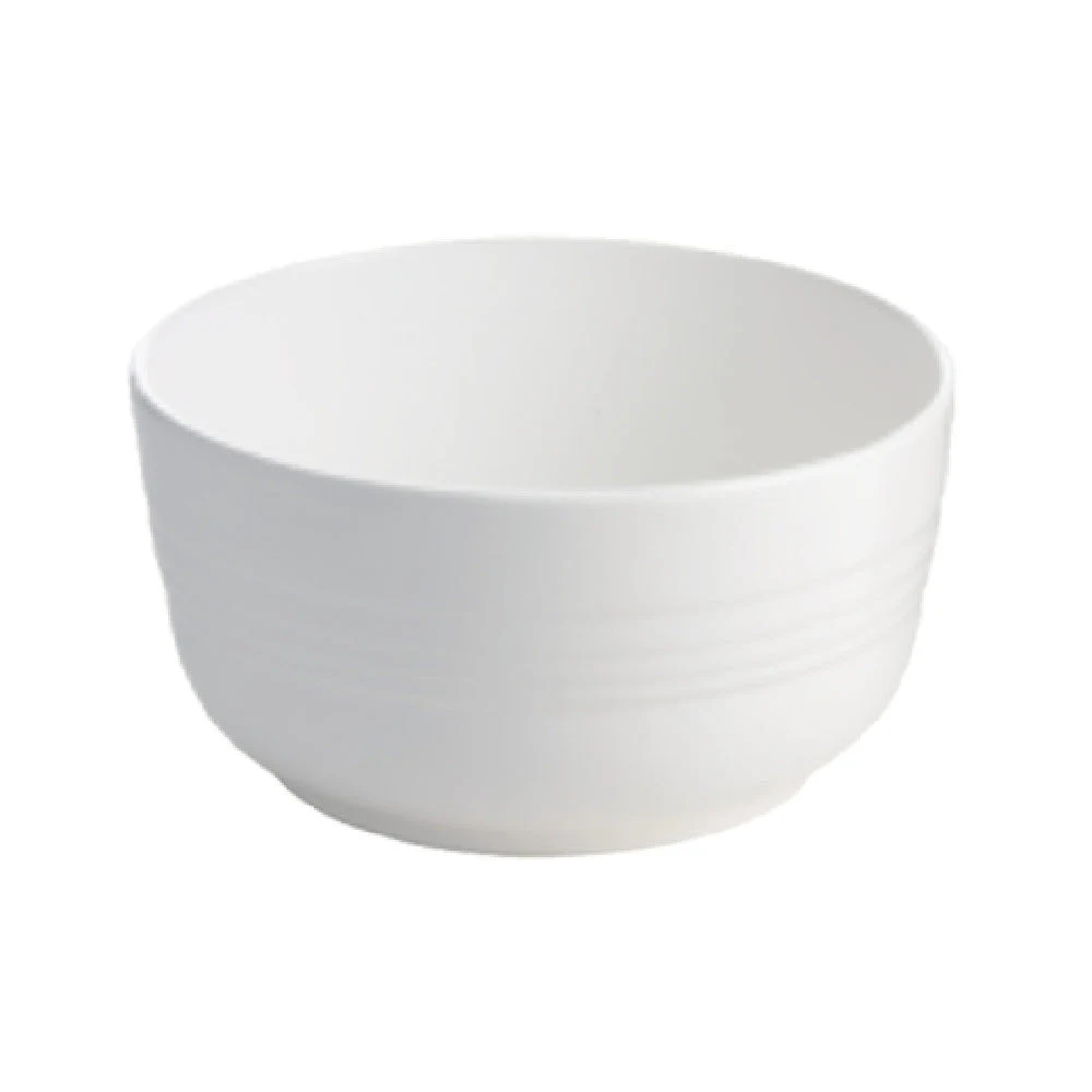 Tablecraft CW3180BK 6-3/4 Quart Round Cold Bowl Aluminum Duracoat Black Finish