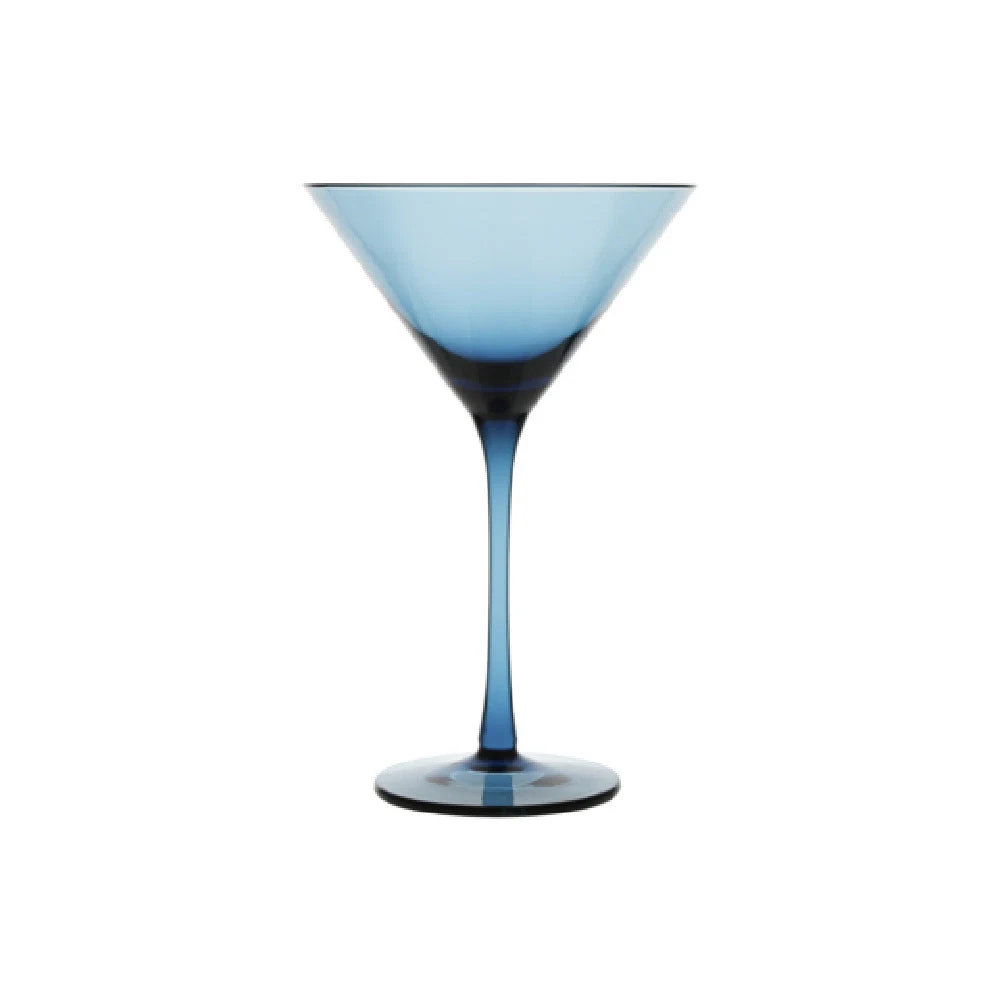 Fortessa GALA.BL.4.06 8.4 Oz Glass Cornflower Martini Glass Dishwasher Safe 4 Packs