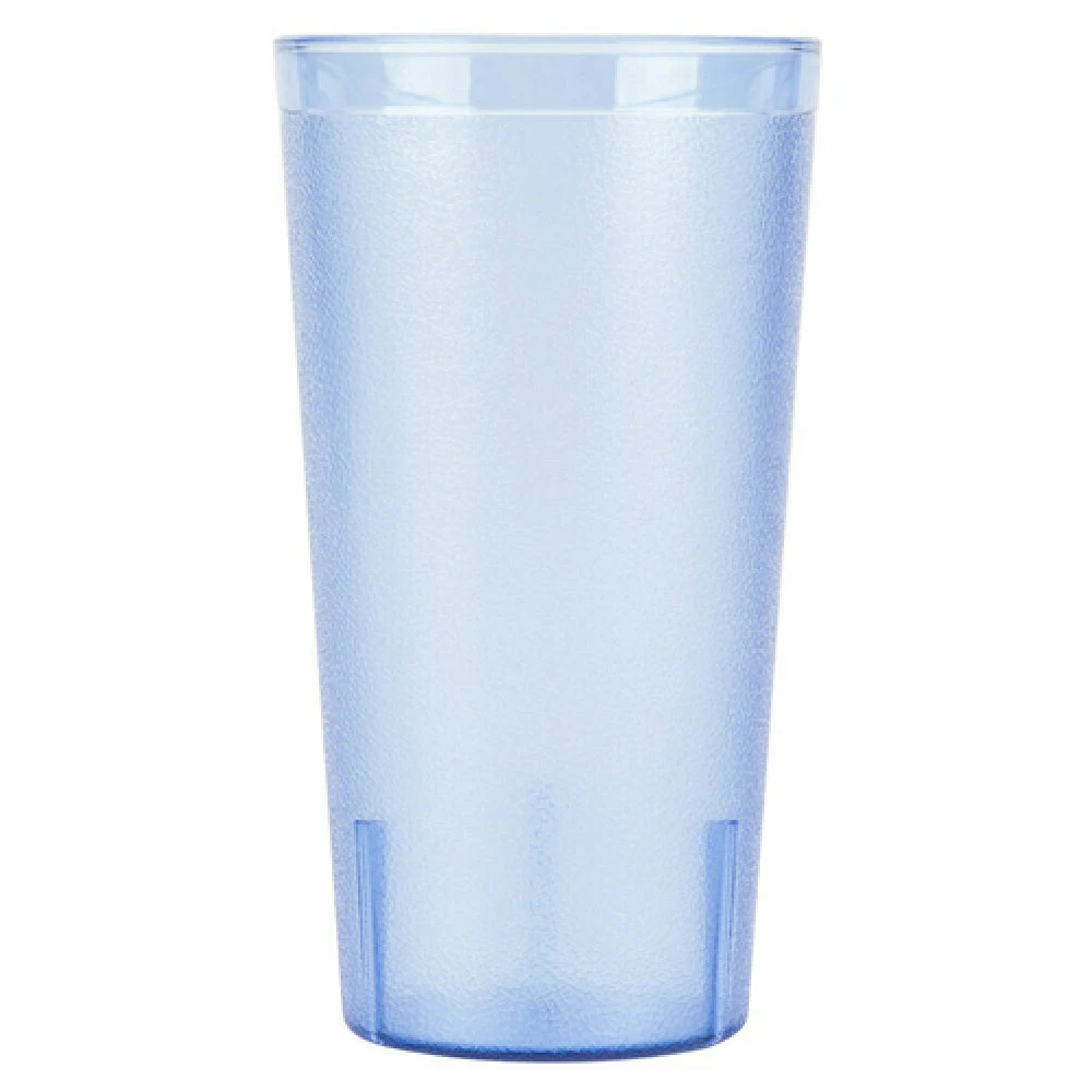 Cambro 3200P2401 32 Oz. Impact Resistant Plastic Tumbler Textured Slate Blue