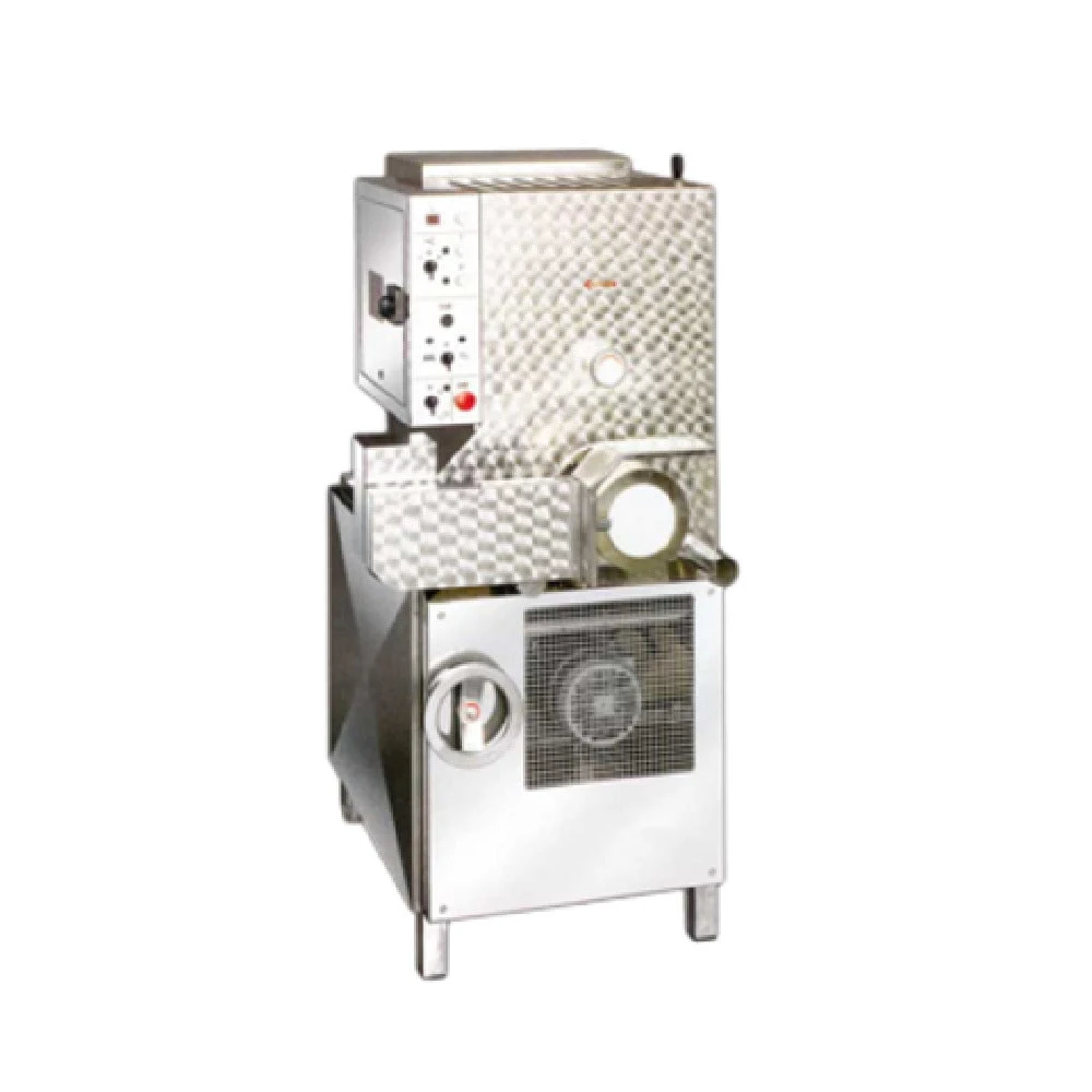 Omcan 13286 33 Inch Floor Model Pasta Machine 110 Lb Tank Capacity with Motorized Cutters