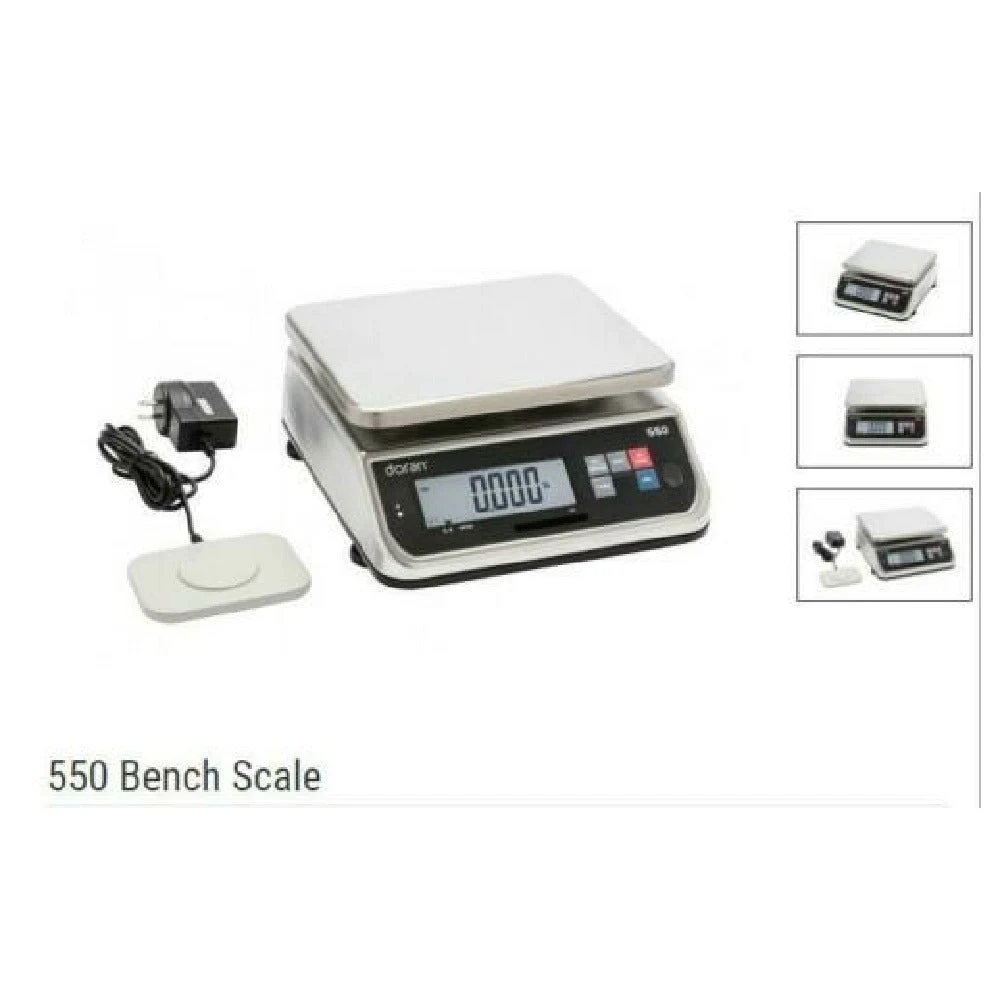 Penn Scale 550-30 9-1/4 Inch Stainless Steel Digital Scale Portion Control
