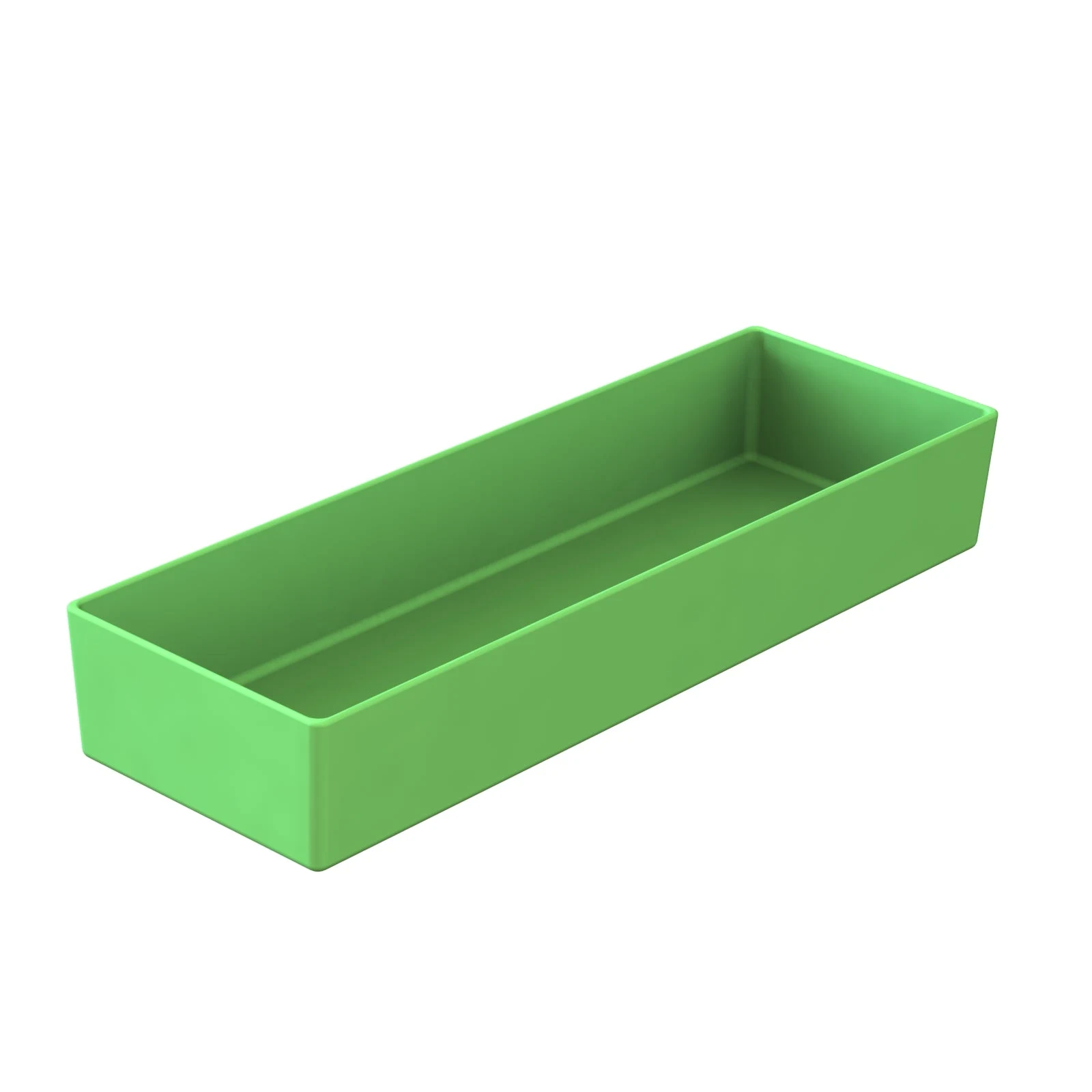 Tablecraft CW4006MM 5-1/2 Quart Rectangular Bowl Cold Holding Aluminum Mint Finish