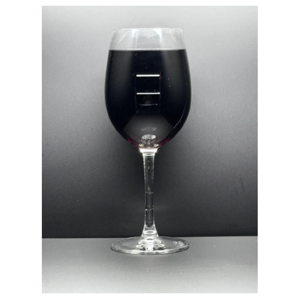 Buccaneer Container Corp 6Y9PL9230 17 Oz Glass Wine with Laser Etched Pour Lines