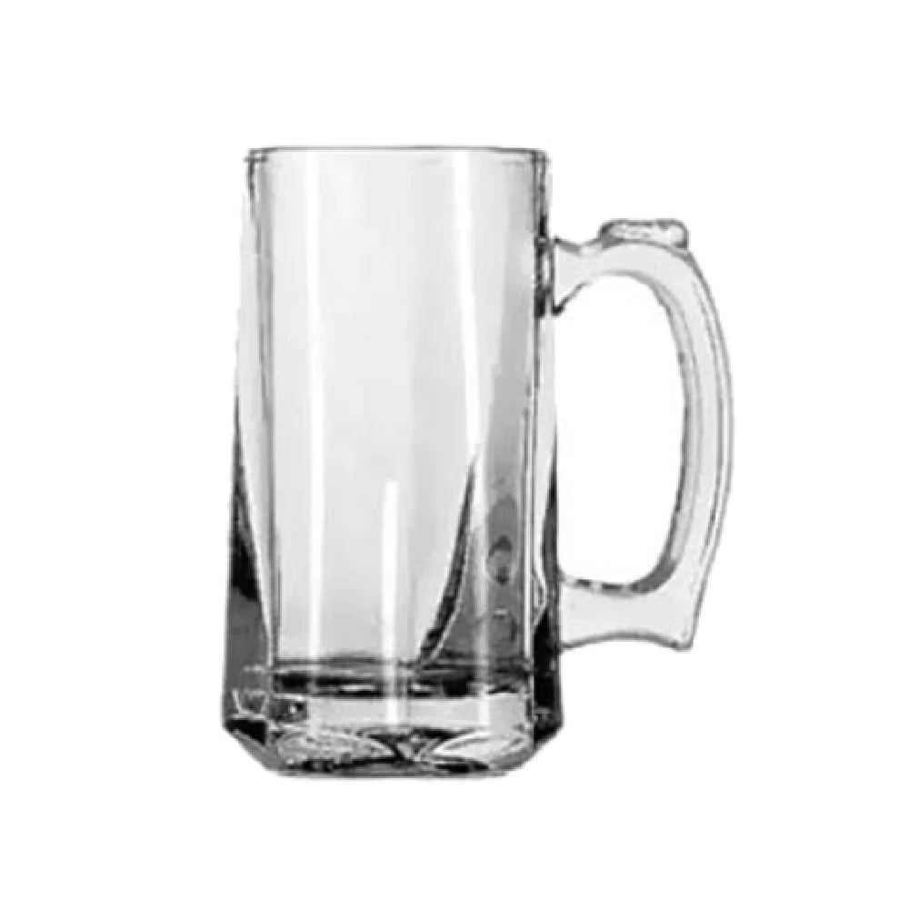 Anchor Hocking 1172U 12 Oz Beer Tankard Clear Glass with Stemless Design