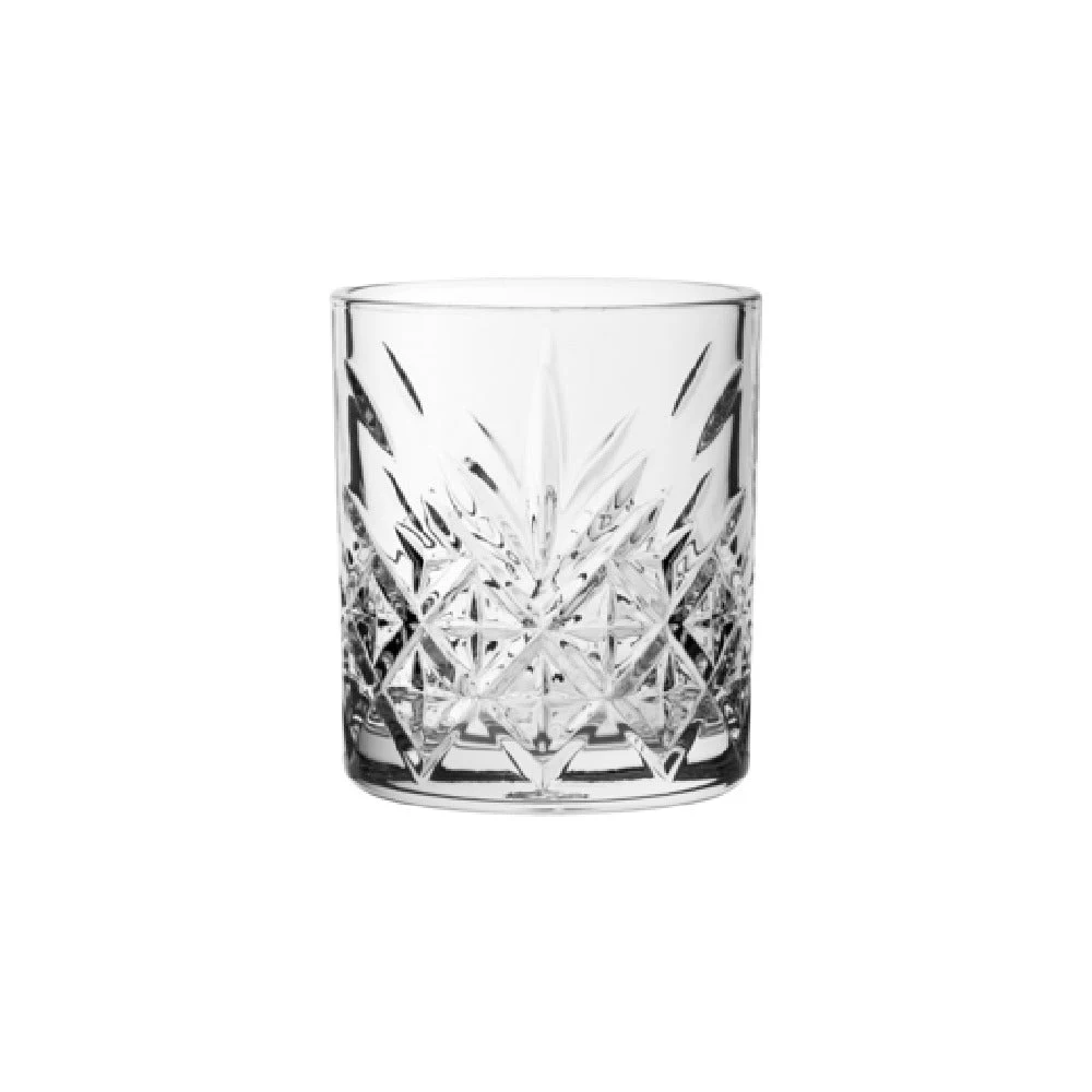 Steelite P52810 7.5 Oz Soda Lime Glass with Neat Design for Beverage Service