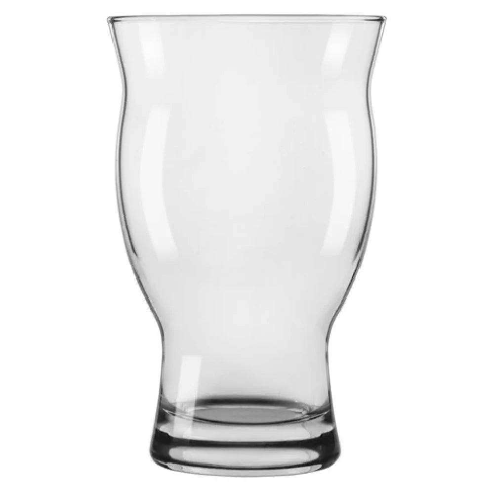 Libbey 1009 16-3/4 Oz Flared Top Stackable Glass with Safedge Rim Guarantee