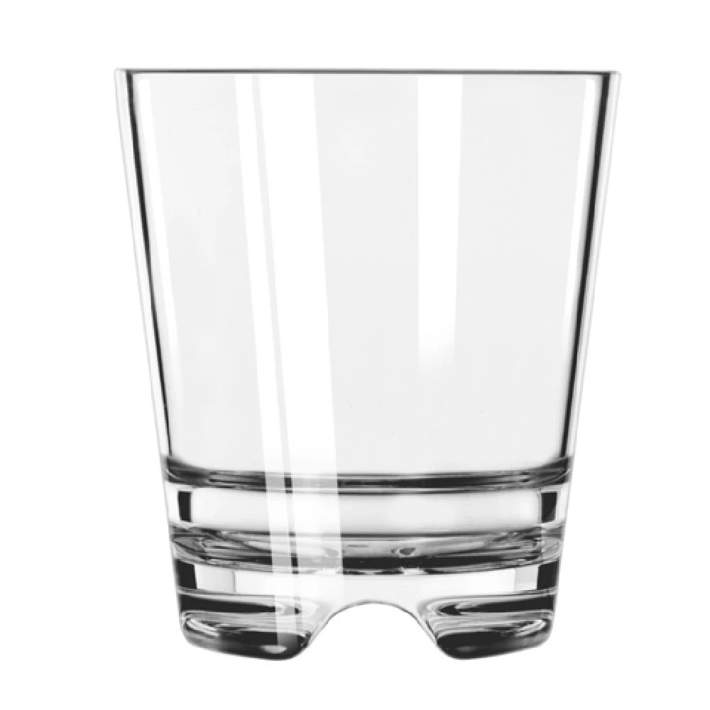 Libbey 109436 12 Oz. Stacking Double Old Fashioned Impact and Shatter Resistant