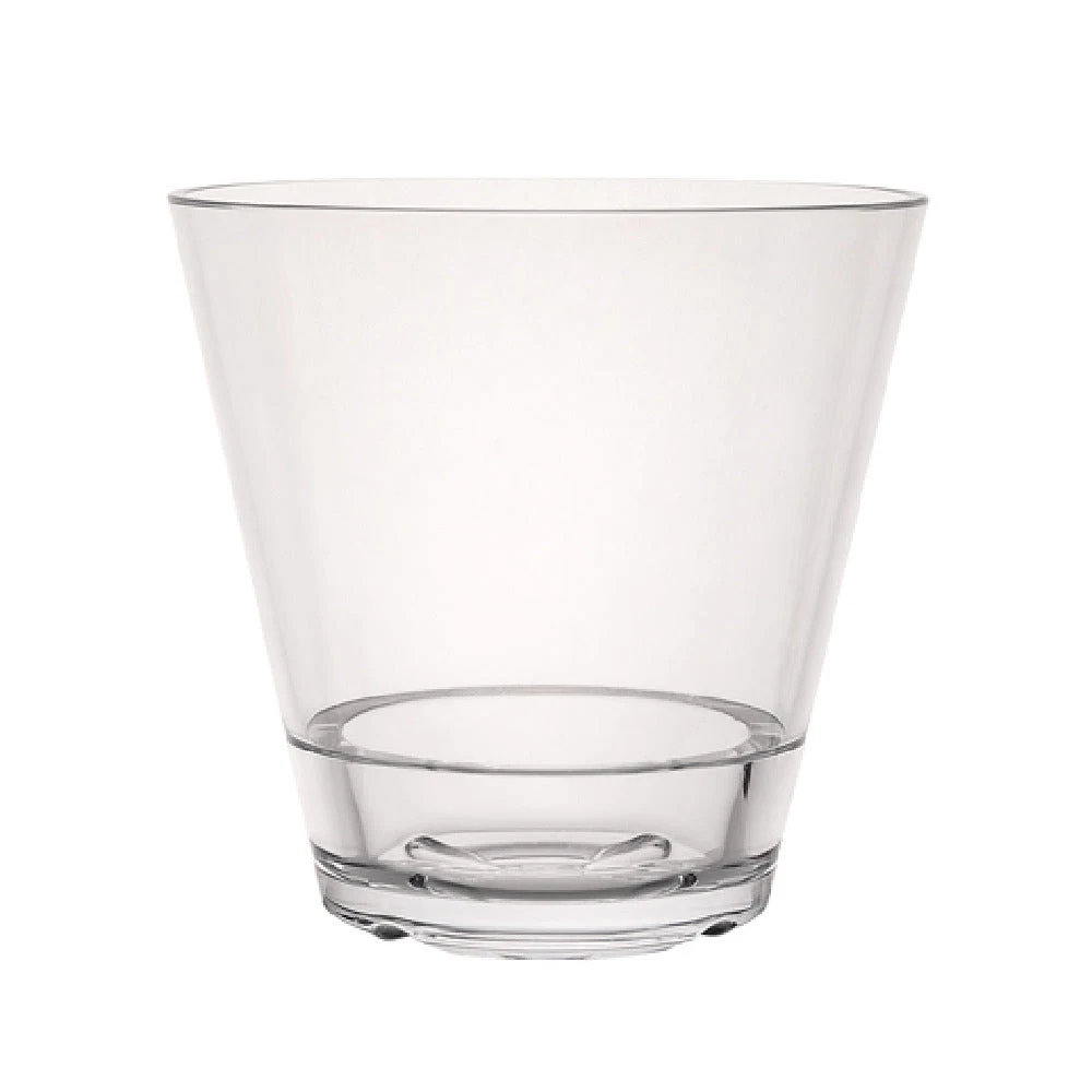Steelite 7029DR021 12.0 Oz Clear Double Rocks Glass with Aspen Polycrystal