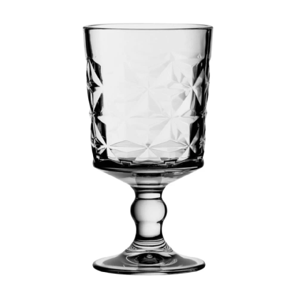 Steelite P440459 Goblet Glass 11.5 Oz Durable Soda Lime Glass Packs of 16